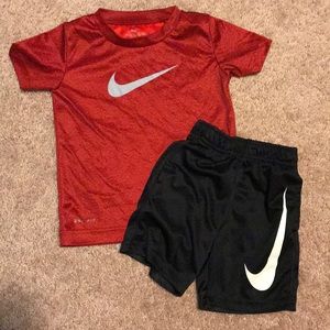 Nike shorts set
